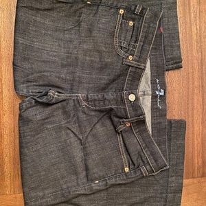 7 Jeans - Dojo Cropped Capri size 30